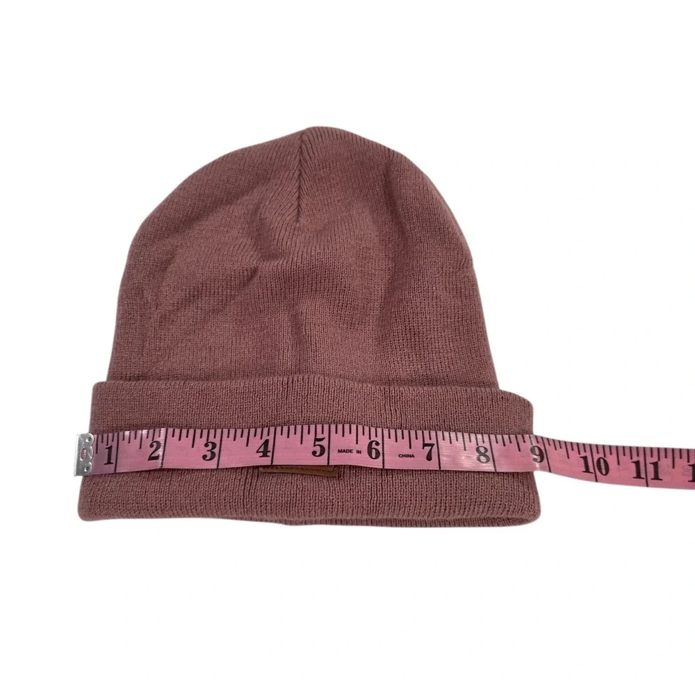 Levi's Beanie Hat Knit Acrylic Rose OS Unisex Winter Warm Cap‎ Outdoors Skater